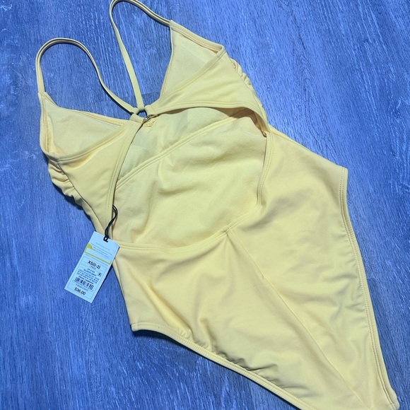 Shade & Shore One-Piece Swimsuit with V-Neck and Spaghetti Straps NWT - Picture 5 of 7